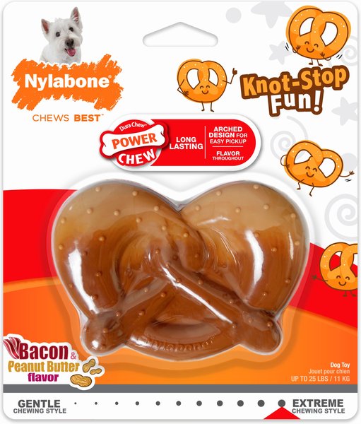 Nylabone Power Chew Textured Ring Flavor Medley Dog Chew Toy