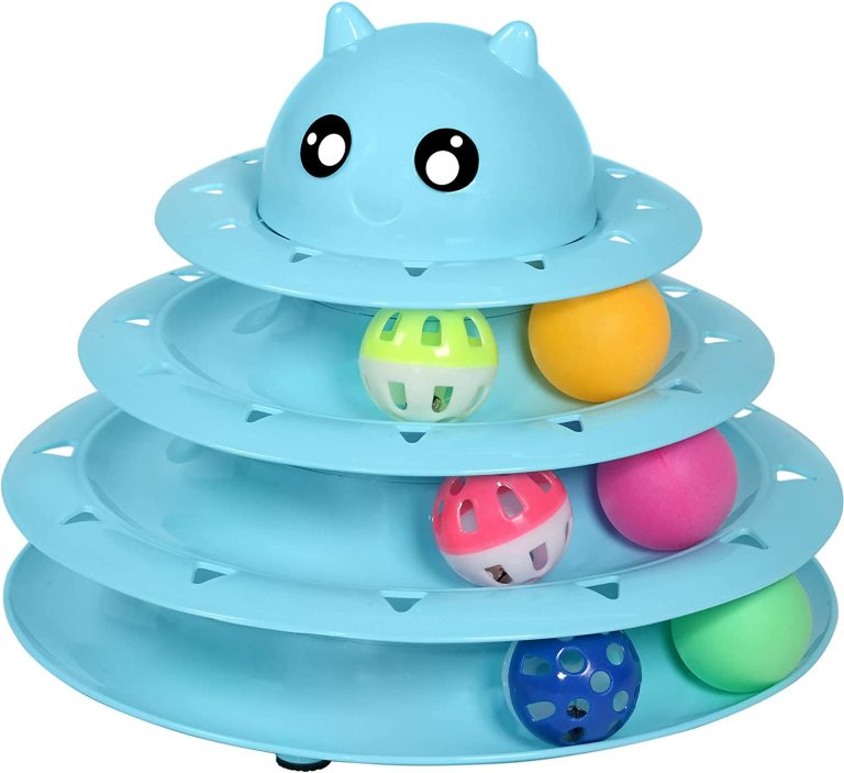 UPSKY Cat Toy Roller 3-Level Turntable